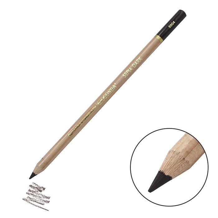 сепия темная "koh-i-noor" в карандаше Сепия темная "koh-i-noor" в карандаше