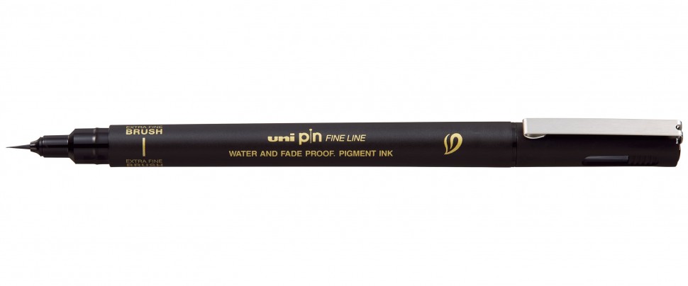 линер uni pin ef brush 500s черный Линер uni pin ef brush 500s черный
