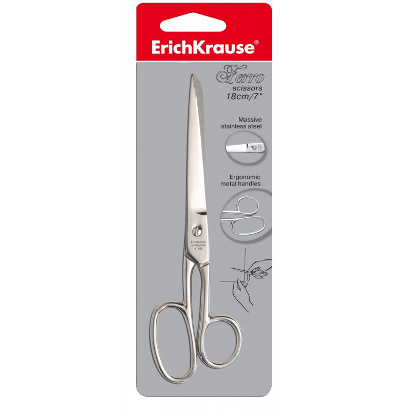 ножницы метал. "erich krause ferro" 180мм Ножницы метал. "erich krause ferro" 180мм