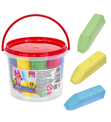 мел цветной forum "зверята" 13шт. ведро Мел цветной forum "зверята" 13шт. ведро