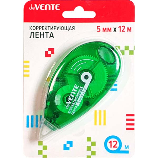 корректирующая лента devente 5ммх12м Корректирующая лента devente 5ммх12м