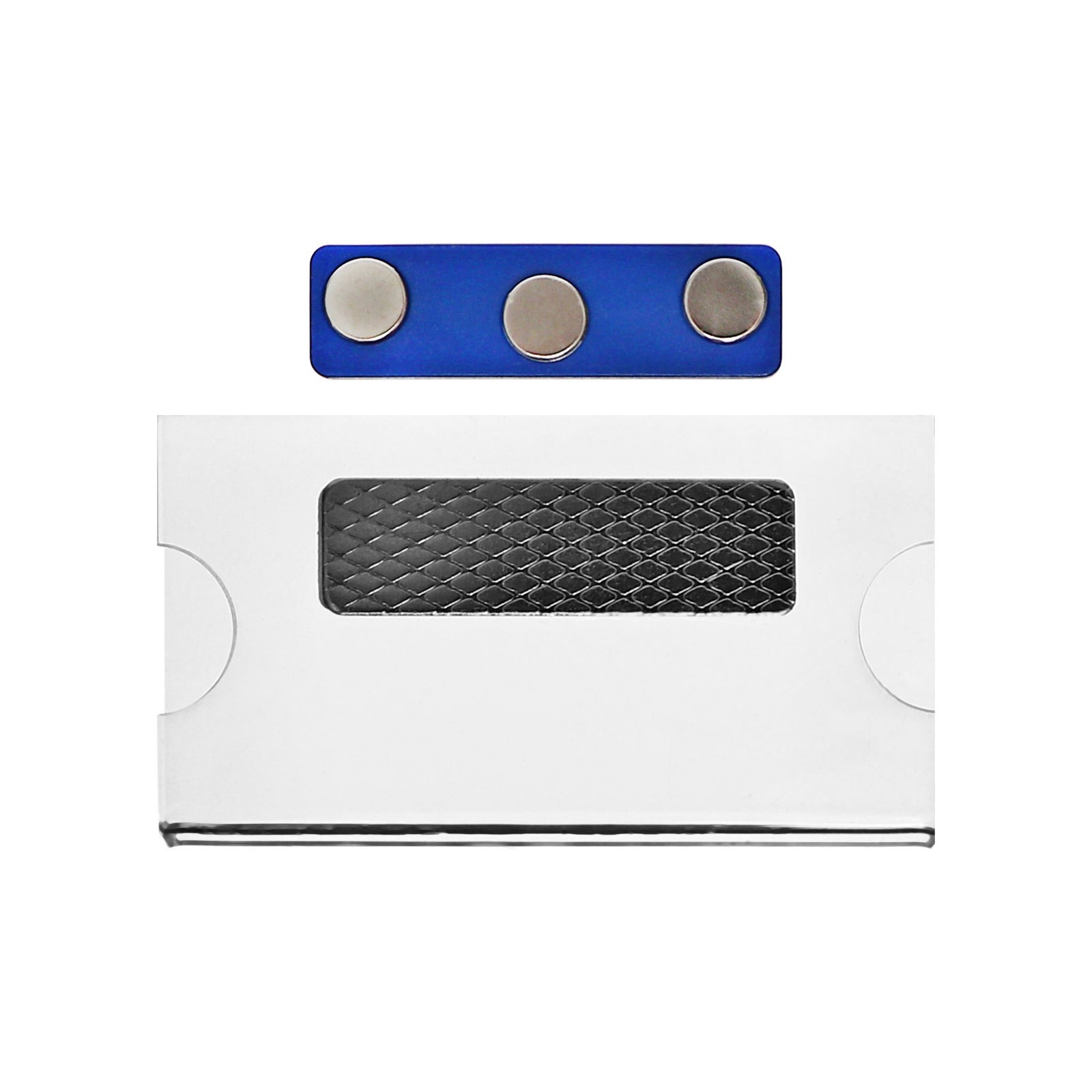 бейдж горизонтальный 75х40мм на магните Бейдж горизонтальный 75х40мм на магните