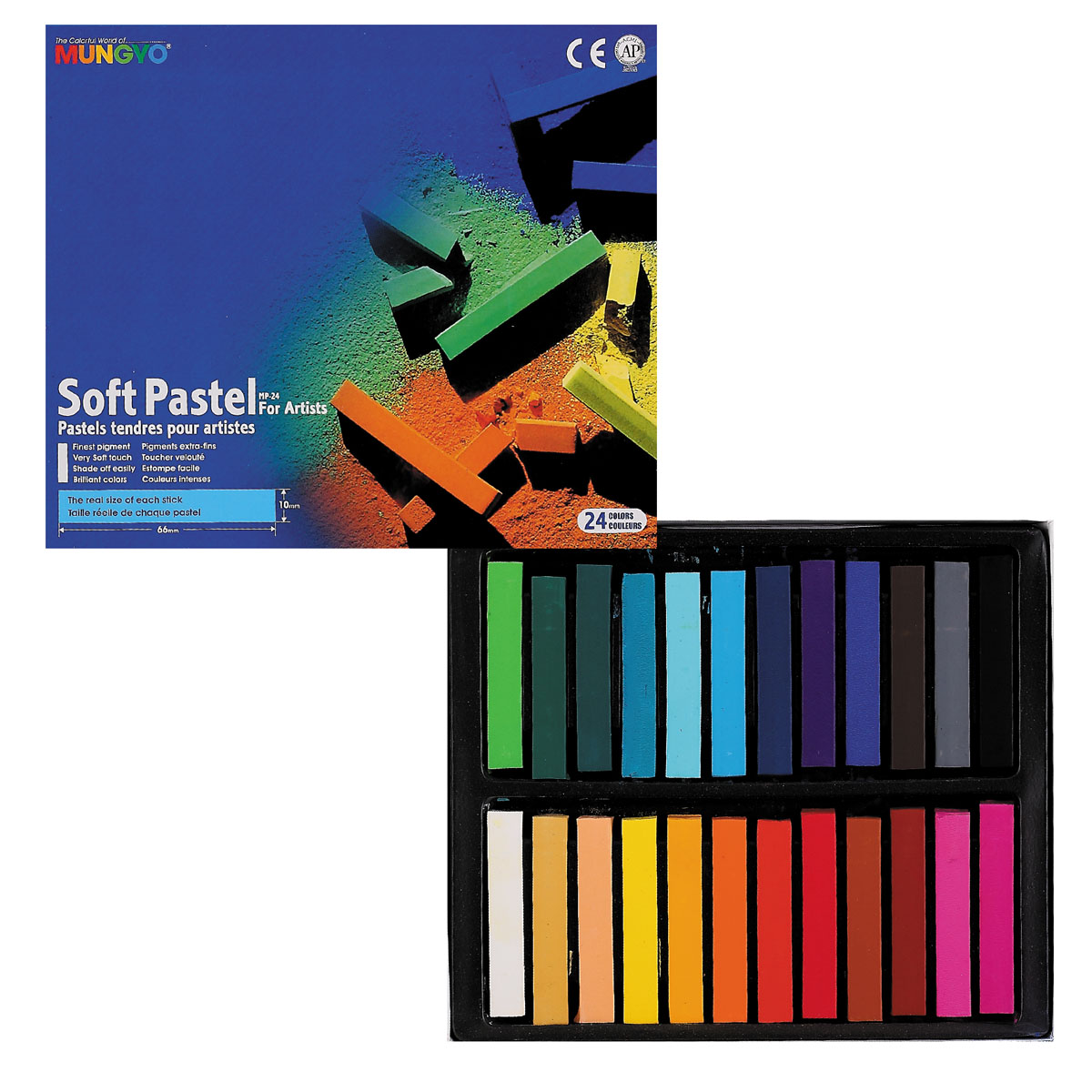 набор пастели сухая "mungyo" 24цв. Набор пастели сухая "mungyo" 24цв.
