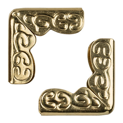 уголки для альбомов золото 4шт Уголки для альбомов золото 4шт