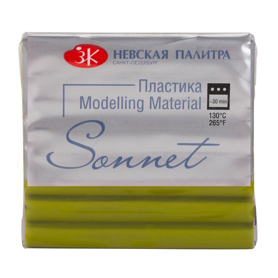 пластика "сонет" 56гр оливковый Пластика "сонет" 56гр оливковый