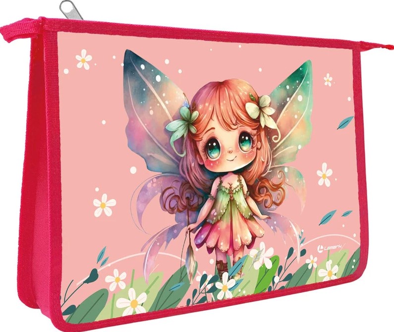 папка для тетрадей а4 на молнии lamark "феечка" Папка для тетрадей а4 на молнии lamark "феечка"