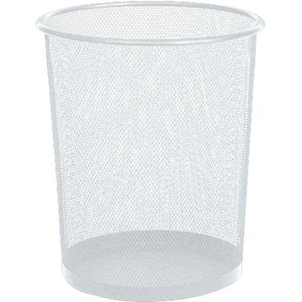 корзина д/бумаг devente круглая сетчатая металл. серая (19х23х27см) Корзина д/бумаг devente круглая сетчатая металл. серая (19х23х27см)