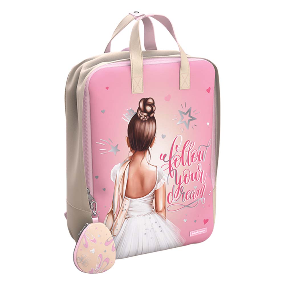 рюкзак erich krause "street line. pointes" 29х39х15см мяг.спинка Рюкзак erich krause "street line. pointes" 29х39х15см мяг.спинка