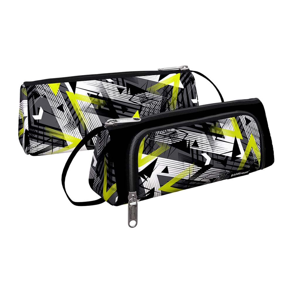 пенал-косметичка на 2-х молниях erich krause "skateboard zone" 210х80х100мм Пенал-косметичка на 2-х молниях erich krause "skateboard zone" 210х80х100мм