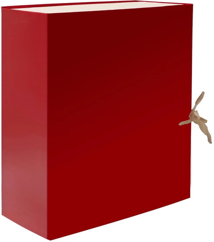 папка-короб архивная бумвинил 15 см 2 завязки бордовый, разборный Папка-короб архивная бумвинил 15 см 2 завязки бордовый, разборный