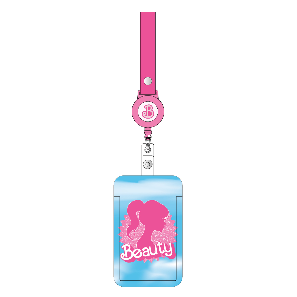 бейдж вертикальный 110х70мм на ленте кокос "beauty" Бейдж вертикальный 110х70мм на ленте кокос "beauty"