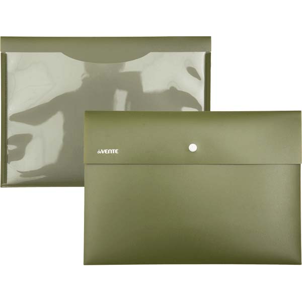 папка-конверт с кнопк. а4 350мкм devente "marandi" непрозрач. фисташковая Папка-конверт с кнопк. а4 350мкм devente "marandi" непрозрач. фисташковая