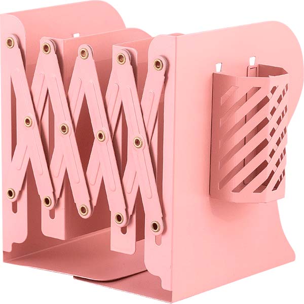 подставка для книг devente "slider" розовая металлическая Подставка для книг devente "slider" розовая металлическая