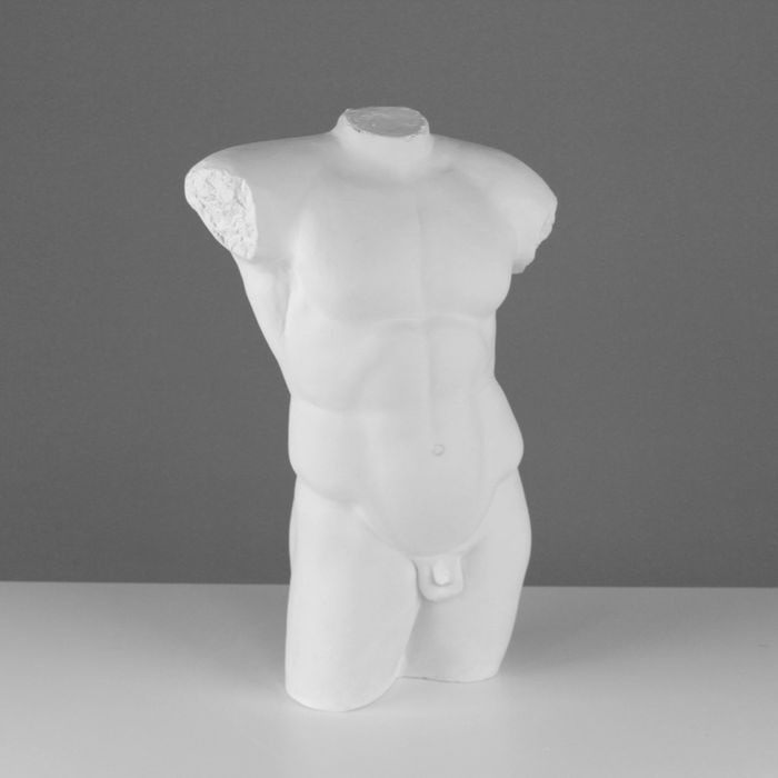 гисповая фигура "торс античный" 27,5х16х46см Гисповая фигура "торс античный" 27,5х16х46см