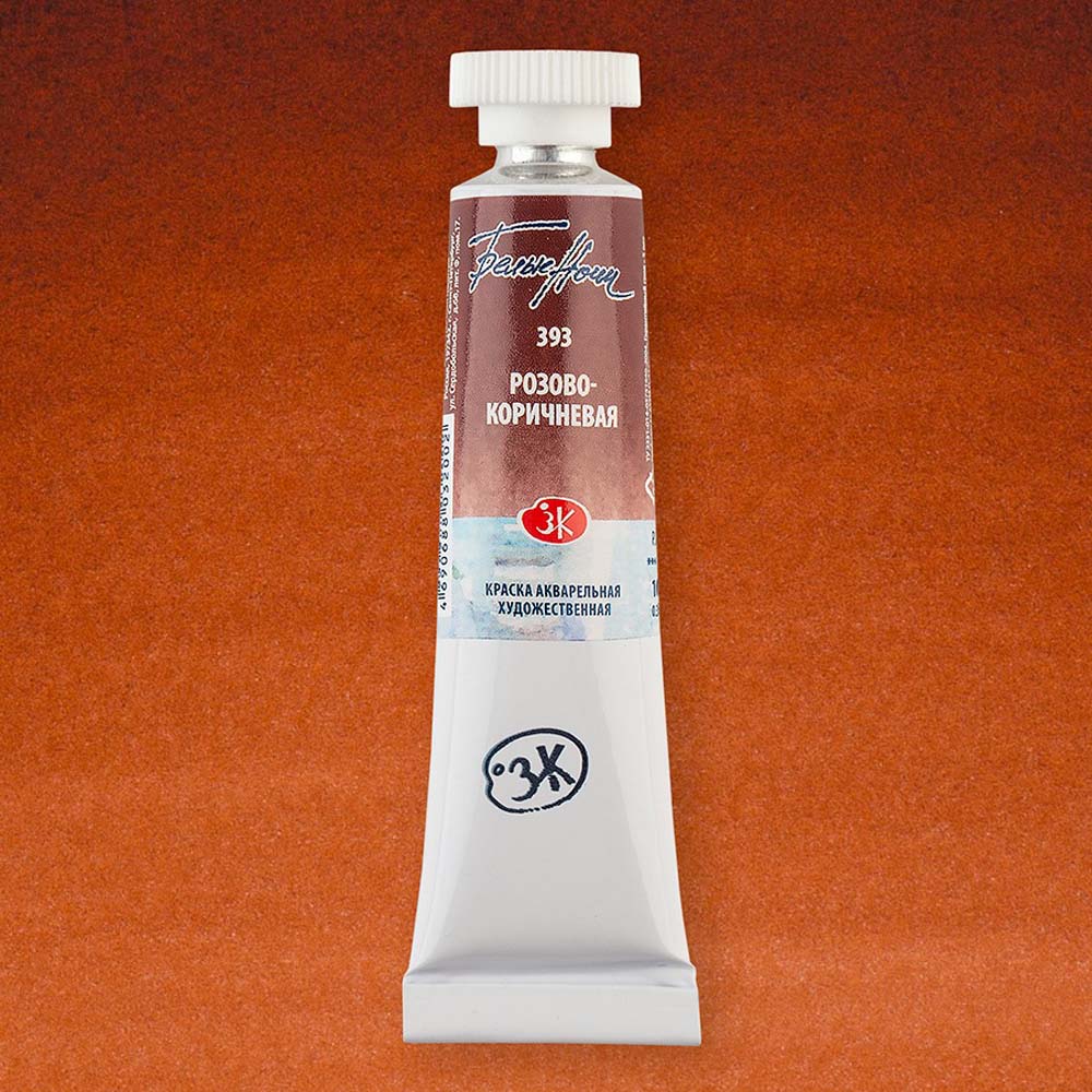 краска акварельная "белые ночи" 10мл розово-коричневый Краска акварельная "белые ночи" 10мл розово-коричневый