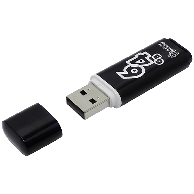 флэш-накопитель usb2.0 64 гб "smartbuy" "glossy" черн. Флэш-накопитель usb2.0 64 гб "smartbuy" "glossy" черн.