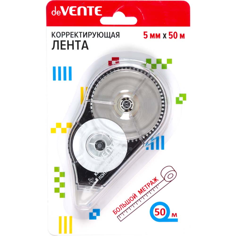 корректирующая лента devente 5ммх50м Корректирующая лента devente 5ммх50м