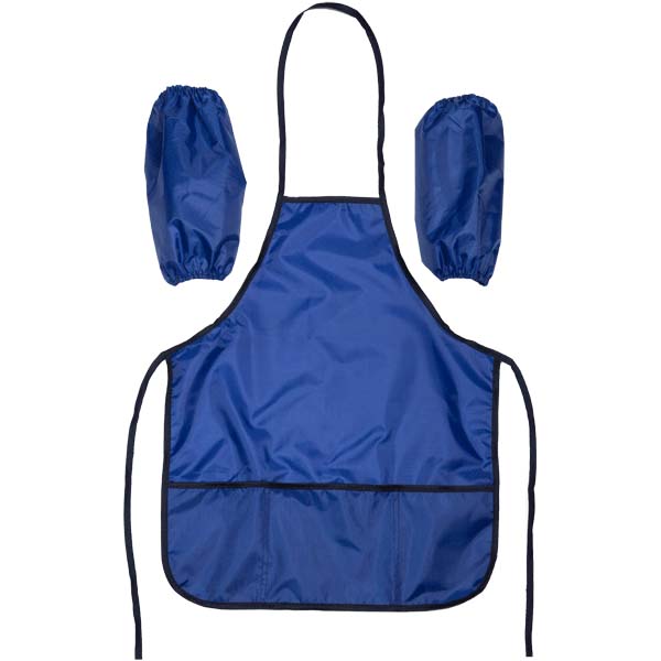 набор для труда (накидка+нарукавники) devente тёмно-синий 45х54см 3 кармана Набор для труда (накидка+нарукавники) devente тёмно-синий 45х54см 3 кармана