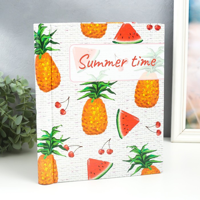 альбом д/фото 20 л. с магн.плёнкой 29х24см "summer time" Альбом д/фото 20 л. с магн.плёнкой 29х24см "summer time"