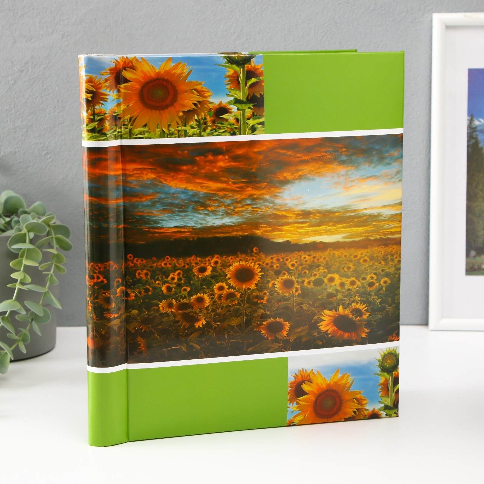 альбом д/фото 20л. с магн.плёнкой "цветы" Альбом д/фото 20л. с магн.плёнкой "цветы"