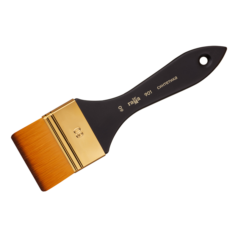 кисть синтетика №60 флейц (гамма) Кисть синтетика №60 флейц (гамма)