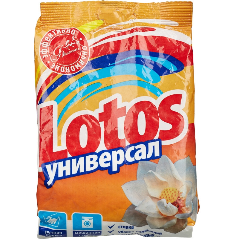 стир. порошок автомат "лотос универсал" 400г Стир. порошок автомат "лотос универсал" 400г