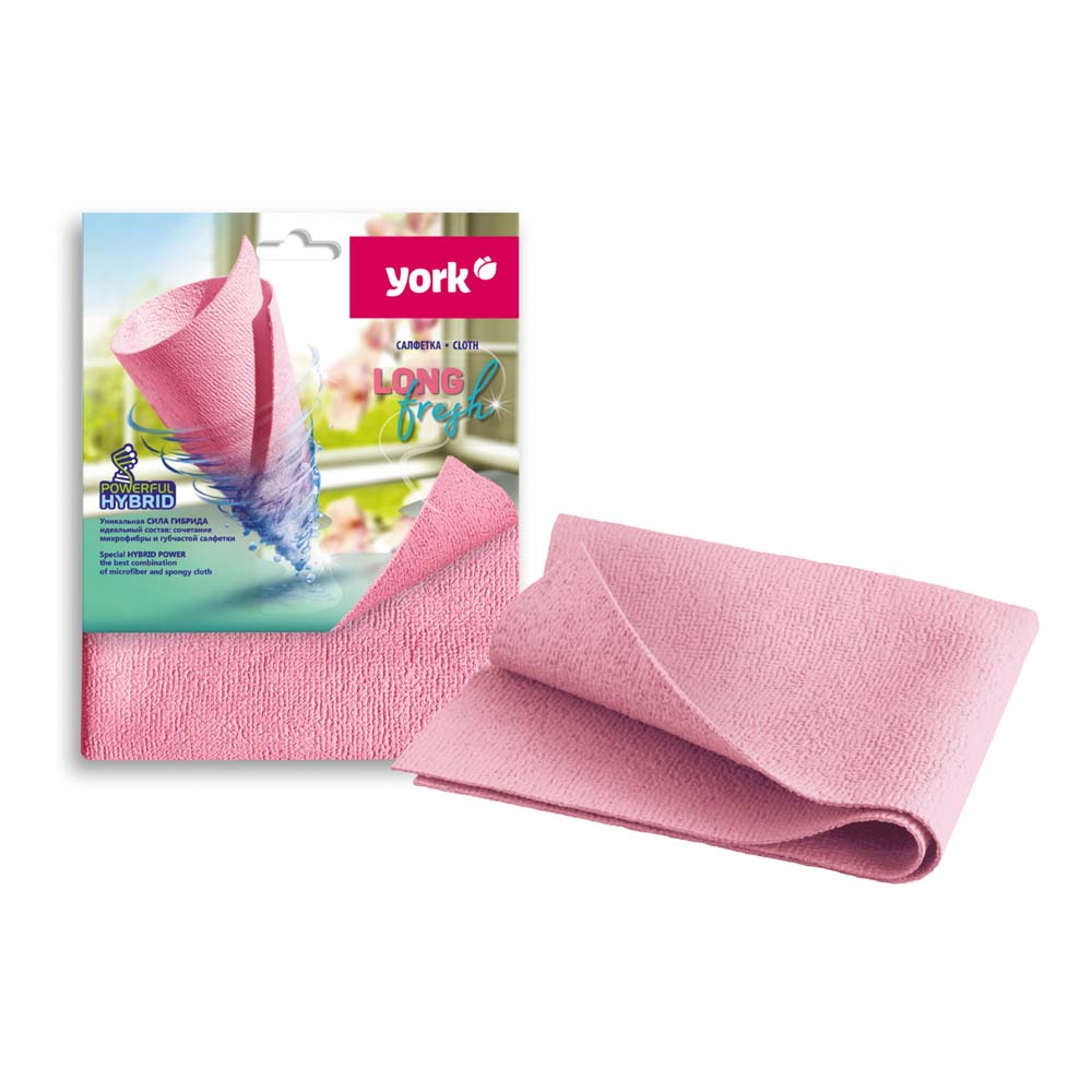 салфетка из микрофибры "york" лонгфреш 30х35 (1шт.) Салфетка из микрофибры "york" лонгфреш 30х35 (1шт.)