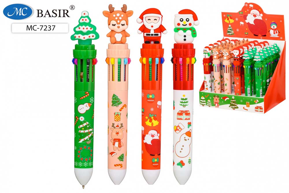 ручка шар.авт.новогодняя 10 цв. асс-т Ручка шар.авт.новогодняя 10 цв. асс-т