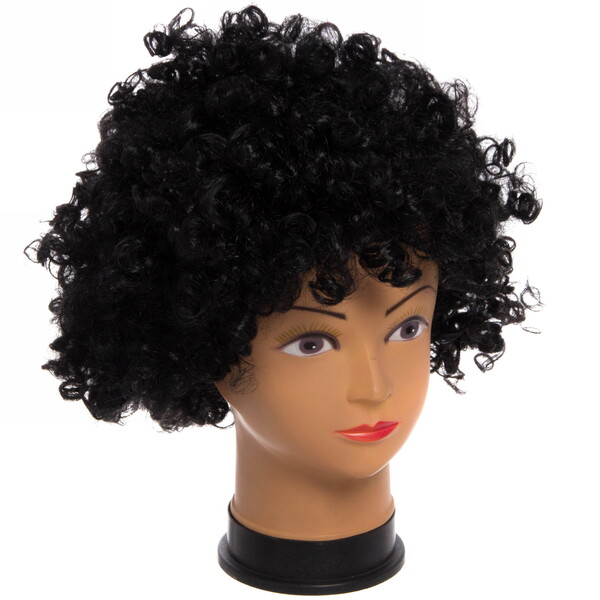 парик "афро кудри" чёрный Парик "афро кудри" чёрный