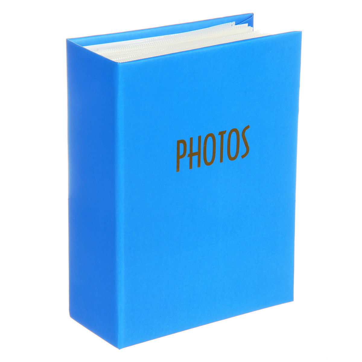 альбом для фото на 100 ф. 10х15см голубой Альбом для фото на 100 ф. 10х15см голубой