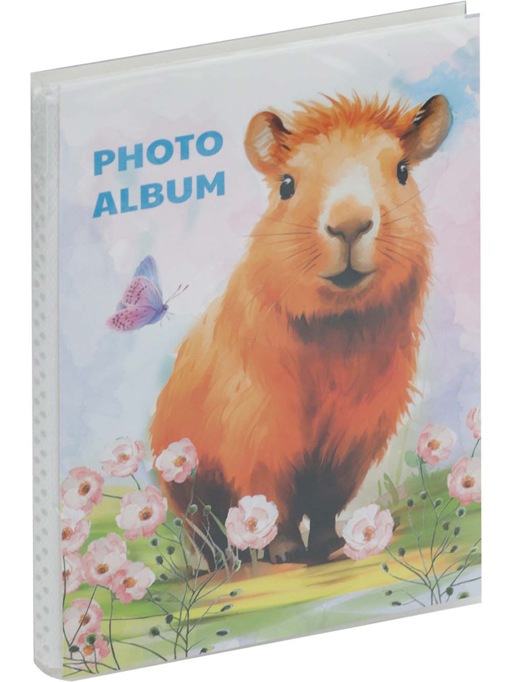 альбом для фото на 36 ф. 10х15см. "любопытная капибара" Альбом для фото на 36 ф. 10х15см. "любопытная капибара"