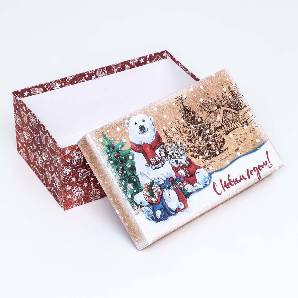 коробка "мишки" 27х17х11см Коробка "мишки" 27х17х11см