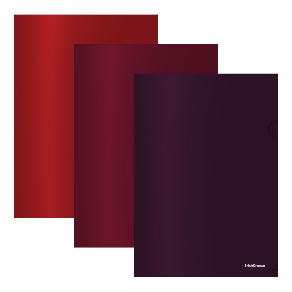 папка-уголок а4 180мкм erich krause "matt blackberry marsala" непрозрач. ароматизир. асс-т Папка-уголок а4 180мкм erich krause "matt blackberry marsala" непрозрач. ароматизир. асс-т