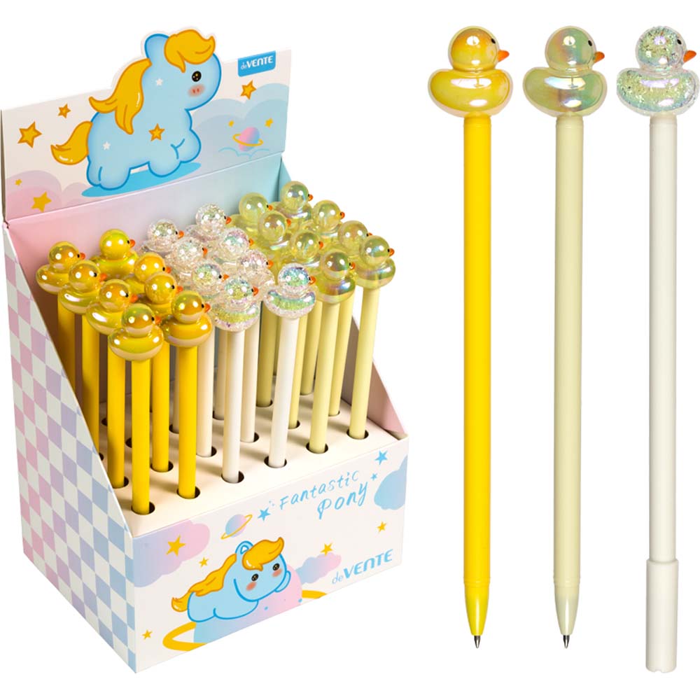 ручка шар. devente "duck" 0,7мм синяя масл.основа,асс-т Ручка шар. devente "duck" 0,7мм синяя масл.основа,асс-т