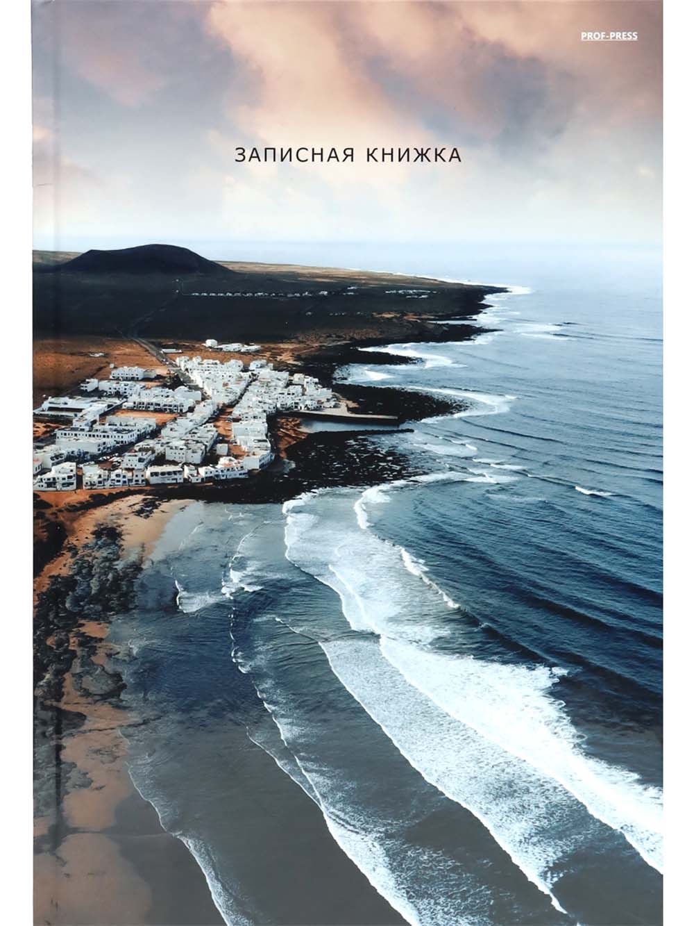 тетрадь а4 тв.обл. 160л. кл. "волны у берега" (проф-пресс) Тетрадь а4 тв.обл. 160л. кл. "волны у берега" (проф-пресс)