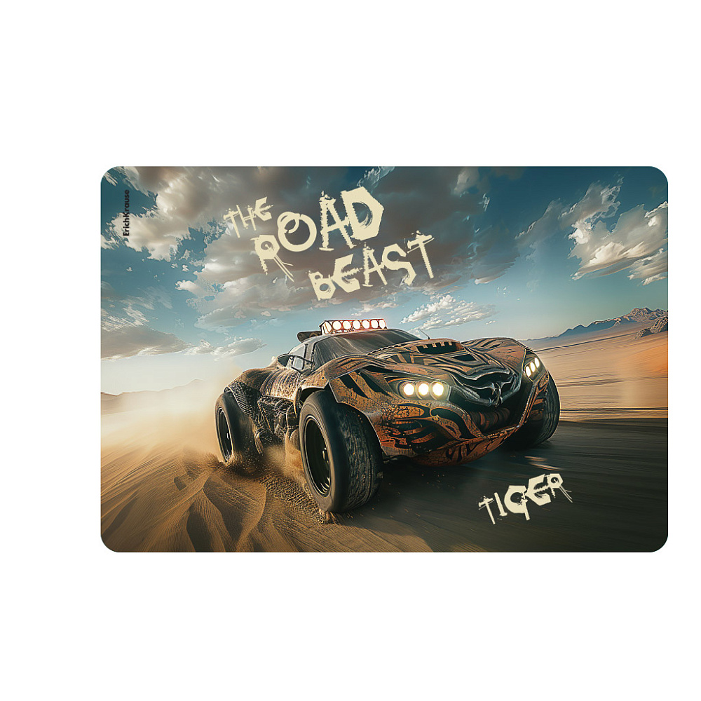 настольное покрытие "road beast" (erich krause) а3 пластик Настольное покрытие "road beast" (erich krause) а3 пластик
