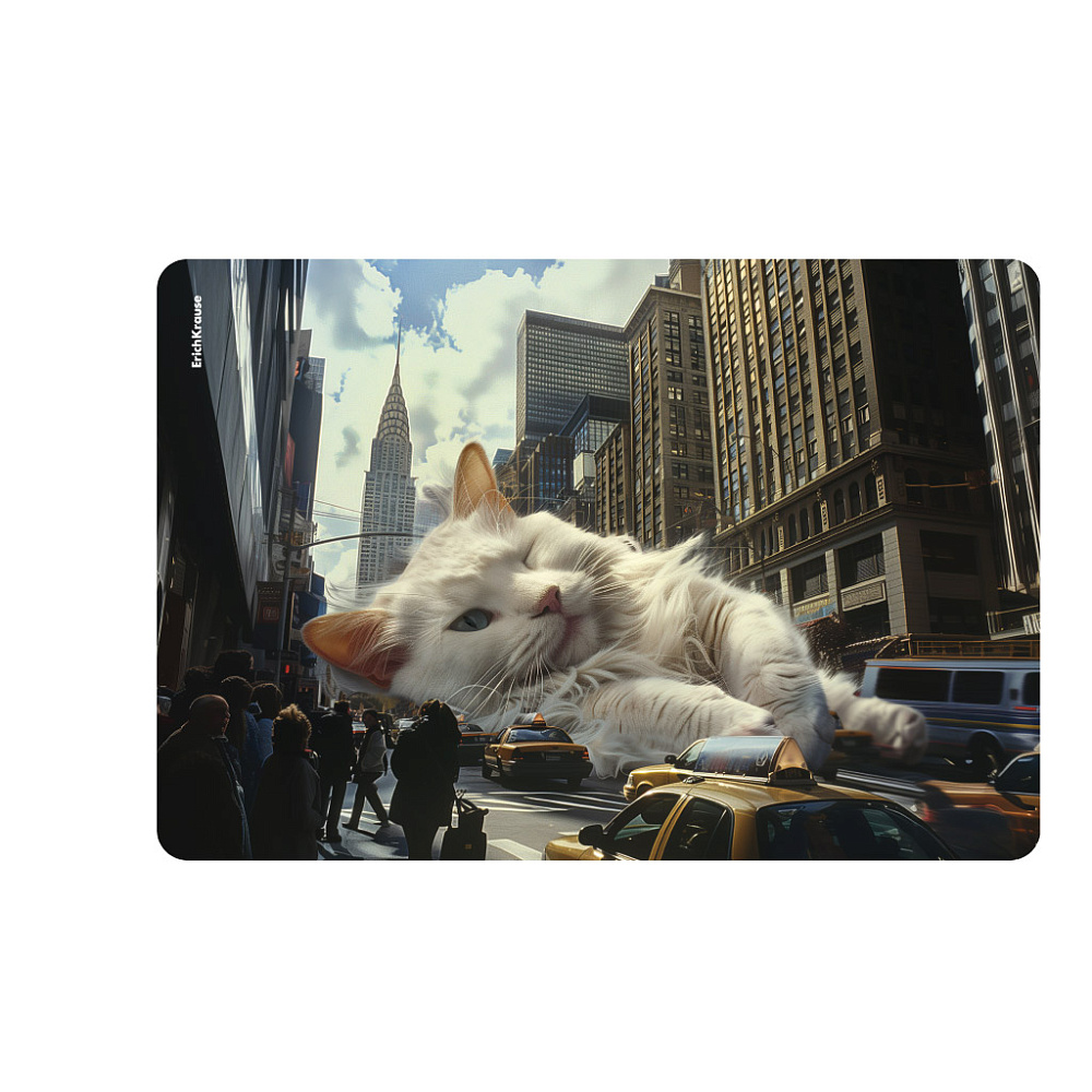 настольное покрытие "big city cats" (erich krause) а3 пластик Настольное покрытие "big city cats" (erich krause) а3 пластик