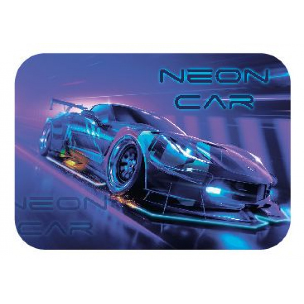 настольное покрытие "neon car" (пчёлка) 430х320мм пластик Настольное покрытие "neon car" (пчёлка) 430х320мм пластик