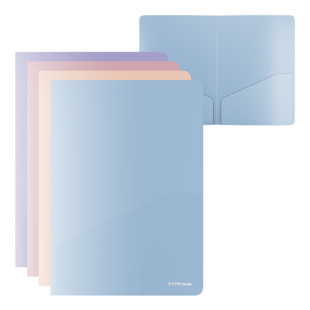 папка-уголок а4 180мкм erich krause "soft manga" с карм. непрозрач. асс-т Папка-уголок а4 180мкм erich krause "soft manga" с карм. непрозрач. асс-т