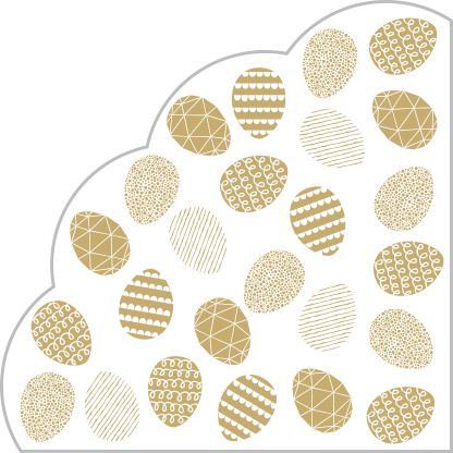 салфетки бум. d=320мм 12 шт. 3-сл. "пасхальные яйца. золото" Салфетки бум. d=320мм 12 шт. 3-сл. "пасхальные яйца. золото"