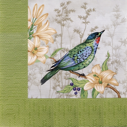 салфетки бум. 330х330мм 20 шт. 3-сл. "рисунок с птицами" Салфетки бум. 330х330мм 20 шт. 3-сл. "рисунок с птицами"