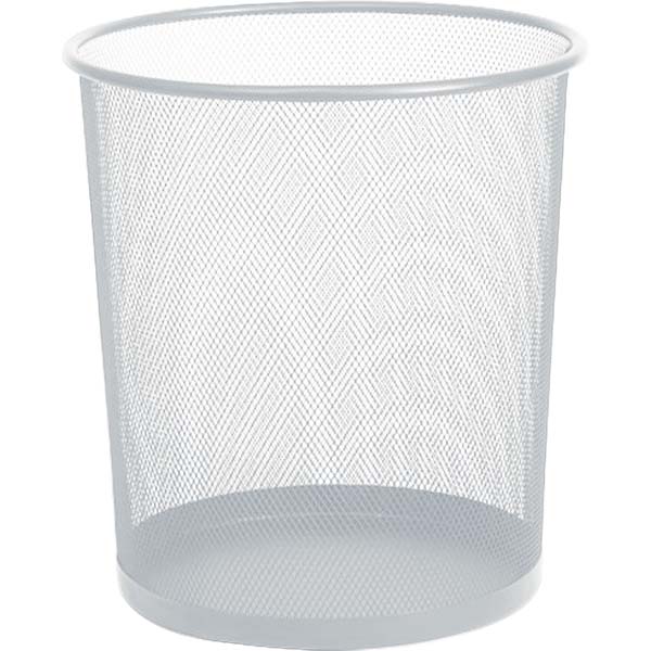 корзина д/бумаг devente круглая металл. серая (22х26,5х28см) Корзина д/бумаг devente круглая металл. серая (22х26,5х28см)