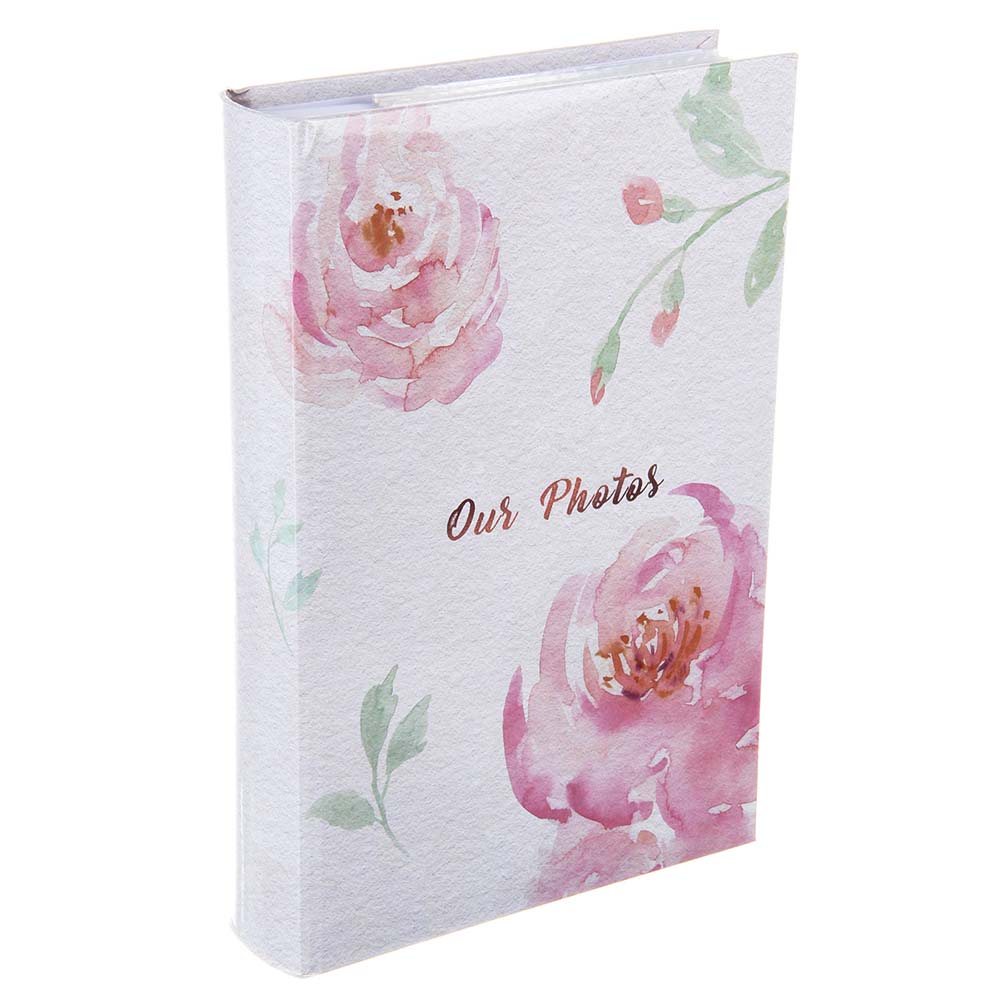 альбом для фото на 360ф. 10х15см "акварельные цветы" Альбом для фото на 360ф. 10х15см "акварельные цветы"