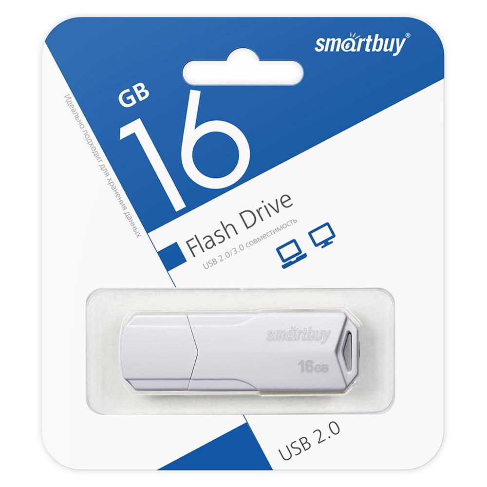 флэш-накопитель usb2.0 16 гб "smartbuy" "clue" бел. Флэш-накопитель usb2.0 16 гб "smartbuy" "clue" бел.
