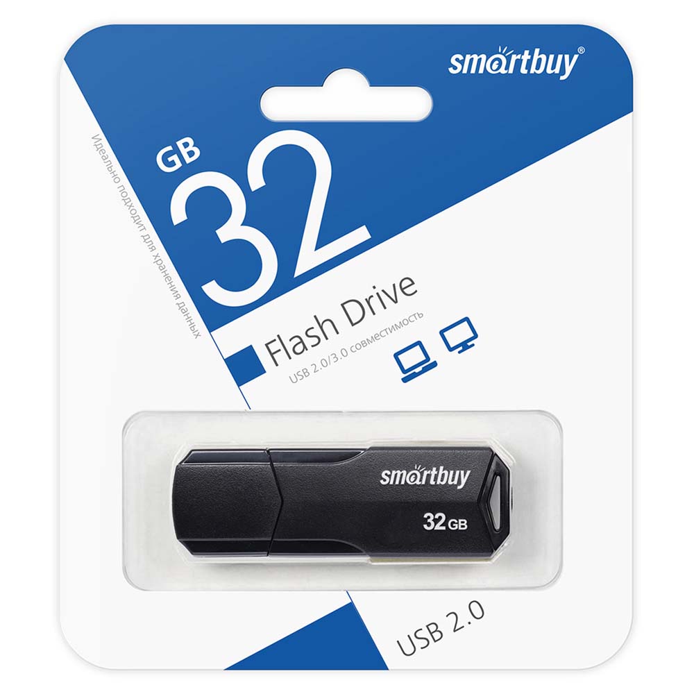 флэш-накопитель usb2.0 32 гб "smartbuy" "clue" чер. Флэш-накопитель usb2.0 32 гб "smartbuy" "clue" чер.