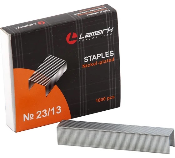 скобы для степлера №23/13 "lamark" Скобы для степлера №23/13 "lamark"