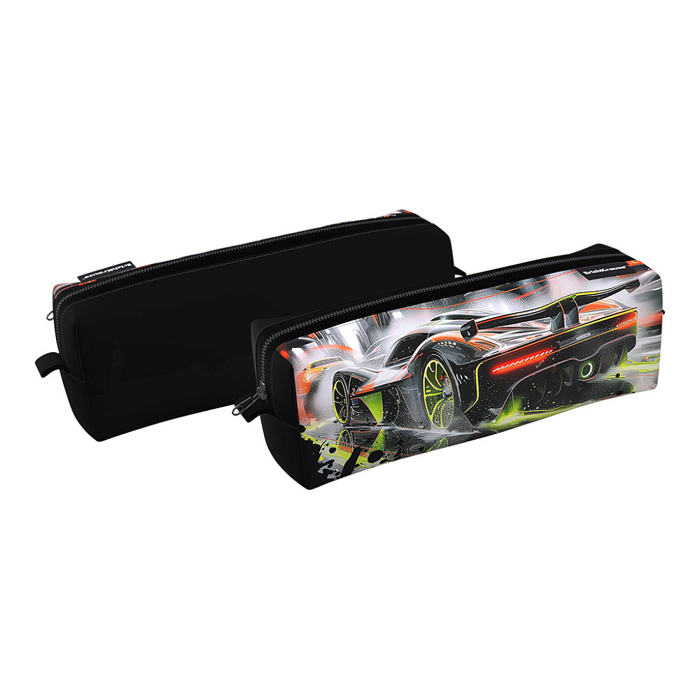 пенал-квадро на молнии erich krause "adrenaline speed" 210х70х70мм Пенал-квадро на молнии erich krause "adrenaline speed" 210х70х70мм