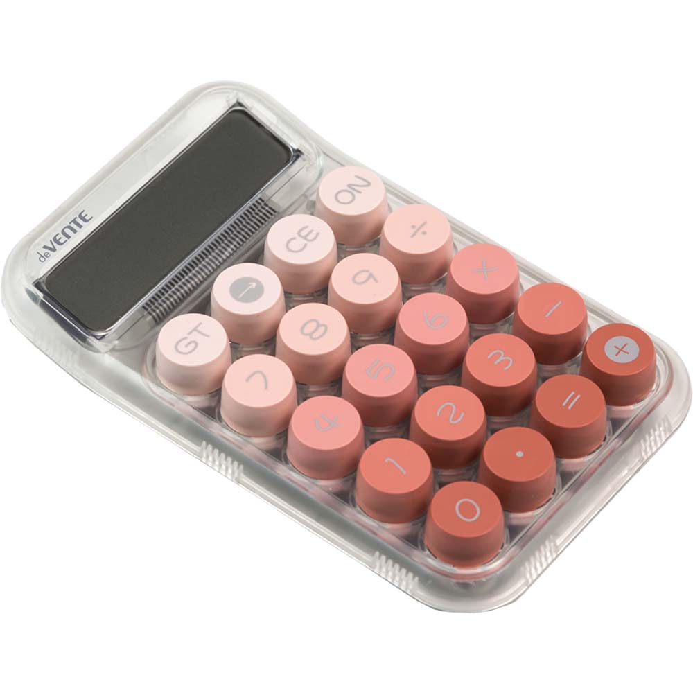 калькулятор настольный 10 разряд. devente dd-1,125х150мм пудровый Калькулятор настольный 10 разряд. devente dd-1,125х150мм пудровый