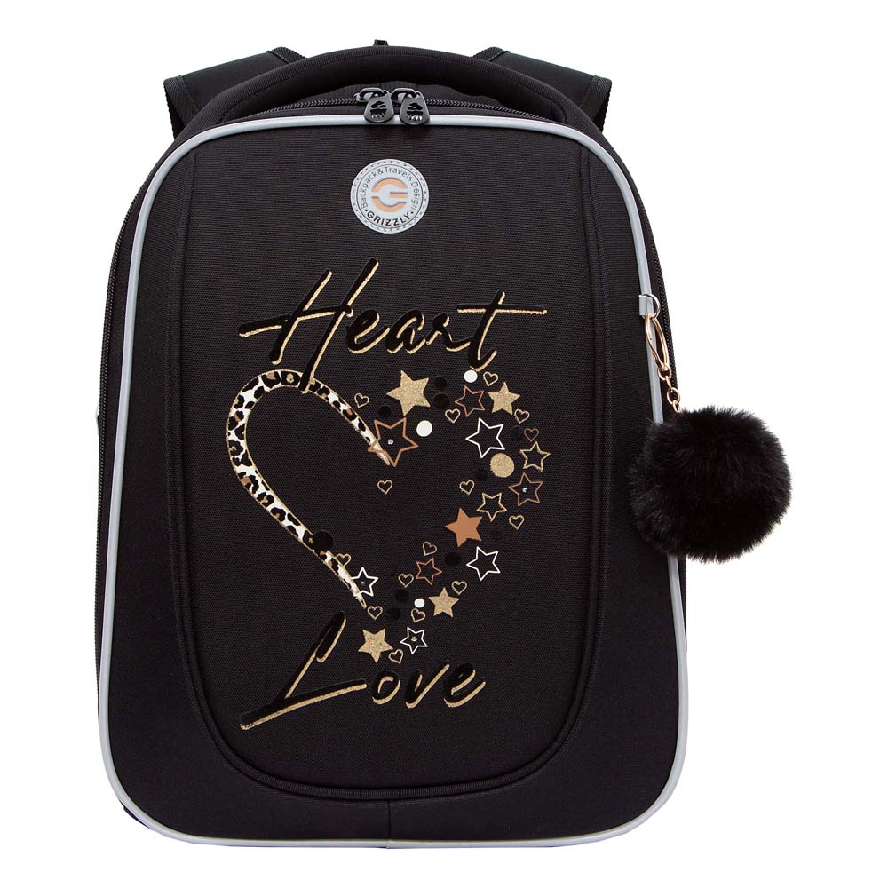 рюкзак grizzly чёрный 29х36х18см эрг.спинка Рюкзак grizzly чёрный 29х36х18см эрг.спинка