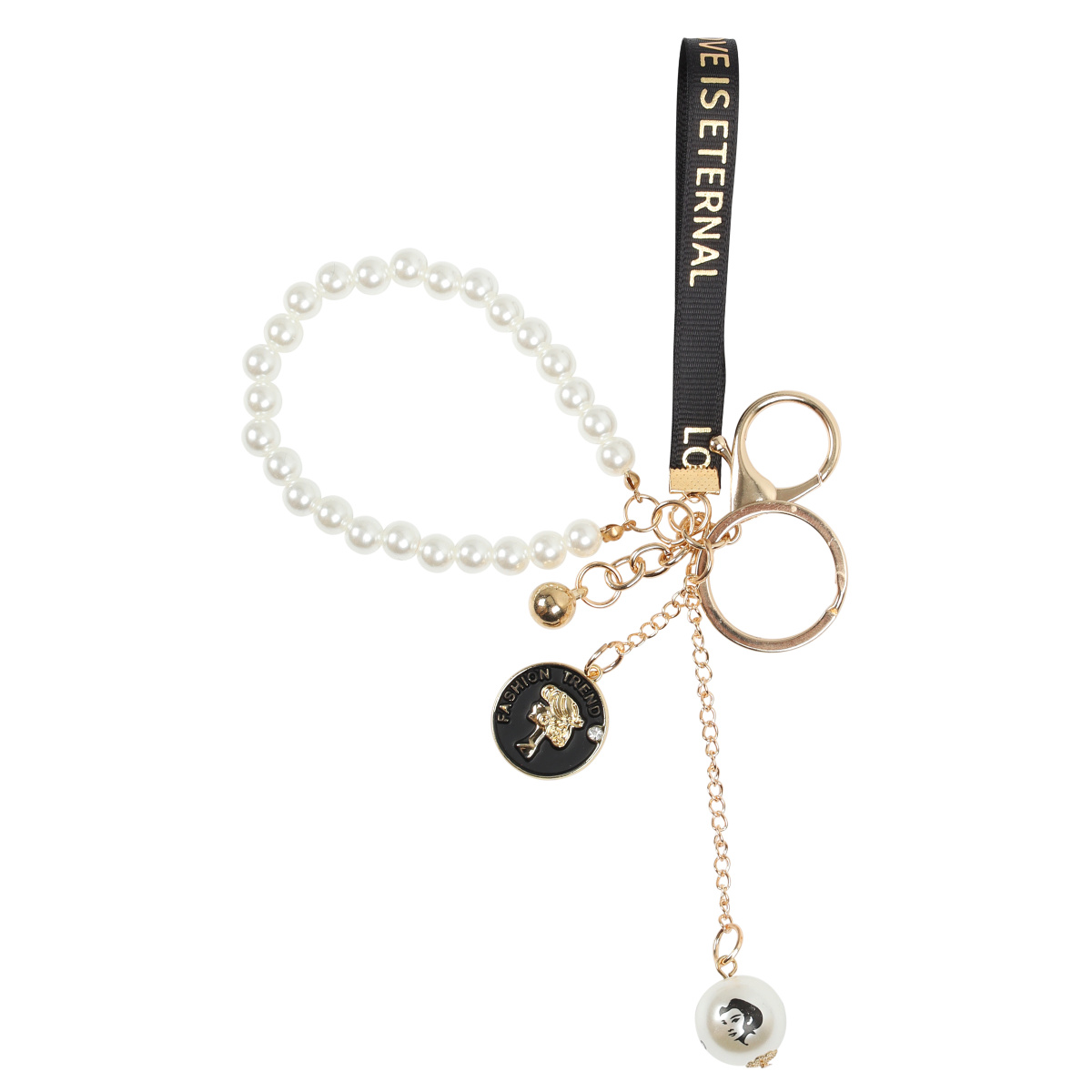 брелок кокос "style" перламутровый пластик Брелок кокос "style" перламутровый пластик